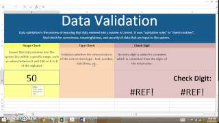 Data Validation Techniques [upl. by Morganstein473]