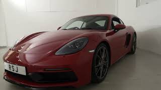 Porsche Cayman 718 25 quotGTSquot pdk [upl. by Karab104]