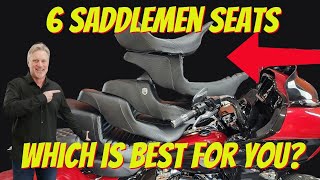 6 Saddlemen Seats for Your Harley Which is Best for You [upl. by Ellevart619]