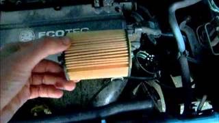 Vauxhall Corsa Oil Change and Oil Filter Change [upl. by Pernick]