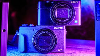 Die beste Kompaktkamera 2022 Sony RX100 VII vs Canon G5 X Mark II [upl. by Redleh185]