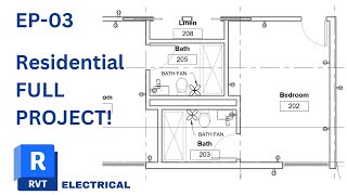 REVIT MEP FREE COURSE EP03  Placing Receptacles 2nd Floor  Electrical Tutorial [upl. by Lyford614]