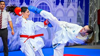 KARATE highlights of Day 2 of memorable KarateJesolo2024  WORLD KARATE FEDERATION [upl. by Apfel970]