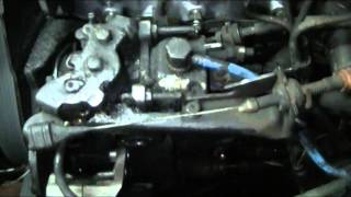 vw transporter t4 diesel fuel pump leak [upl. by Fast]