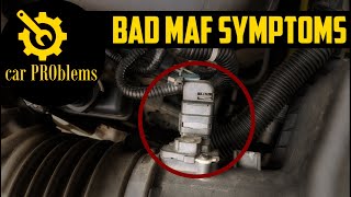 8 Common Bad Mass Air Flow Sensor Symptoms  Faulty MAF signs [upl. by Eniamor]