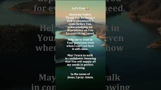 Lets Pray 🙏 Good Good Father christiansongs [upl. by Trude]