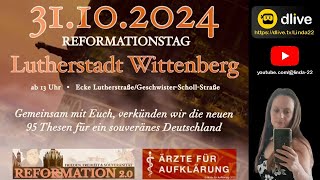 Reformationstag Lutherstadt Wittenberg  31102024 [upl. by Eiramassenav]