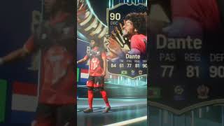 😱 fc24 fifa ultimatetots koeman totsultimate dante brasil futbol football shorts short [upl. by Cadman]