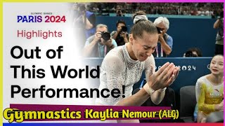 Kaylia Nemour Epic Uneven Bars Performance🏅  Gymnastics World Championships🏆 [upl. by Aicened]