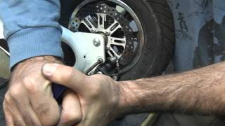 replacing brake pads zoom caliper [upl. by Aidnyl586]