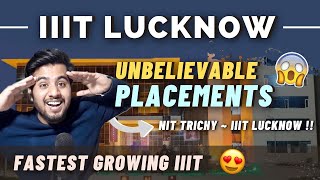 IIIT Lucknow Review ❤️ Unbelievable Placements 😱 Cutoff  Hostel  Fest  College Review 2021 [upl. by Yllil]