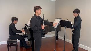 Chanyoung You Woobin Jang Jason Soomin Ham  Concerto for Two Clarinets in E flat major [upl. by Lida]