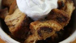 CinnamonRaisin Bread Pudding recipe [upl. by Donna398]