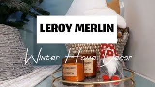 LEROY MERLINΧΕΙΜΩΝΙΑΤΙΚΑ ΔΙΑΚΟΣΜΗΤΙΚΑWINTER HOME DECOR [upl. by Waly]