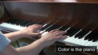 Piano part Messager Solo de concours for Clarinet and Piano half note90 [upl. by Kcirednek]