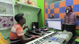 Recording Time Singer Uttar Kumar Dj SHamaL Studio [upl. by Adok]