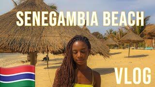 GAMBIA BEACH VLOG Taking A Stroll Down Poco Loco Strip With Friends  🌴 😍 [upl. by Ambrosio]