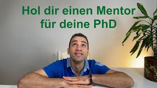 Die Notwendigkeit eines wissenschaftlichen Mentors für einen PhDStudent  Episode 3 [upl. by Zawde19]