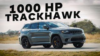 1000 HP Jeep Trackhawk by Hennessey  First Impression [upl. by Eimmelc828]