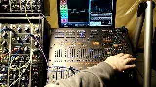 Behringer 2600 Feedback Sync Trick [upl. by Bocoj]