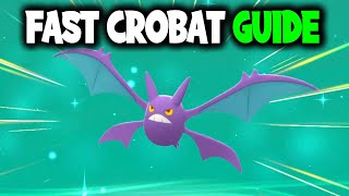 HOW TO EASILY EVOLVE GOLBAT INTO CROBAT ON POKEMON BRILLIANT DIAMOND AND SHINING PEARL [upl. by Arrekahs]