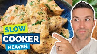 The BEST SlowCooker Chicken Recipe Introducing St Marys Chicken [upl. by Akkeber837]