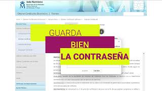 Video Tutorial Certificado Digital FNMT [upl. by Ordisy]