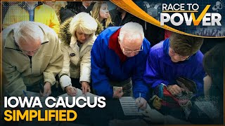 What is a caucus How are caucuses important in US Presidential polls WION Explainer Race To Power [upl. by Durand]