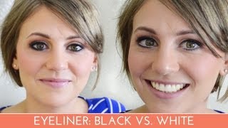 How to Choose Black Eyeliner vs White Eyeliner in the Waterline [upl. by Dragoon]