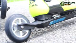 QUIONNE Carbon Fiber Skate Rollerski [upl. by Ettenom400]