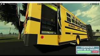 HSPM Route in Bus 413 2021 International CE with WheelChair Lift [upl. by Denyse]