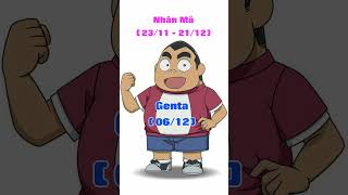 Bạn là ai trong Detective Conan conan detective shorts shortvideo zodiac [upl. by Cath]