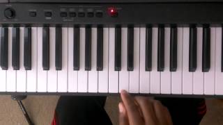 Major Scales How to Play B Flat Major Scale on Piano Right and Left hand [upl. by Newbill]