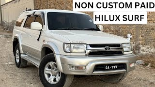 TOYOTA HILUX SURF 34 SSR X 2001 NCP  non custom paid  fresh condition  NCP cars Pakistan [upl. by Sisco]