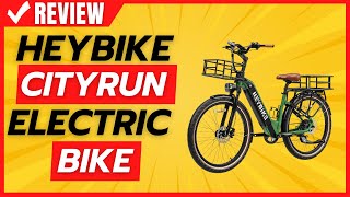 Heybike Cityrun Electric Bike Review [upl. by Camfort669]