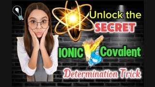 Ionic amp Covalent bond MUNEEZA Rana studyhacks tricks students motivation youtube subscribe [upl. by Baoj]