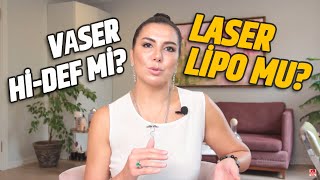 VASER LİPOSUCTİON MU LAZER LİPOLİZ Mİ DAHA ETKİLİ  Op Dr Leyla Arvas [upl. by Fredel]