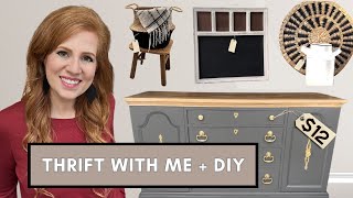 🏡 GOODWILL BINS HAUL • DECORATING FROM “THE OUTLET” • UPCYCLE [upl. by Gower]