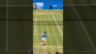 Tsonga vs Murray Incredible play tennis tennistv [upl. by Till546]