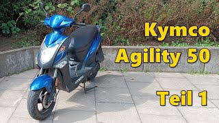 Roller springt nicht an  Kymco Agility 50  Teil 1  Rollerfix [upl. by Leola]