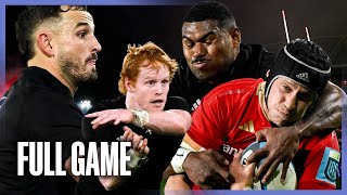 Noah Hothams AWESOME run from NOWHERE  All Blacks XV vs Munster 2024  FULL GAME [upl. by Hsuk]