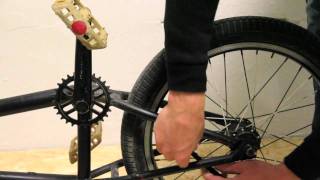 BMX Rad Kettenmontage  How to [upl. by Dera]