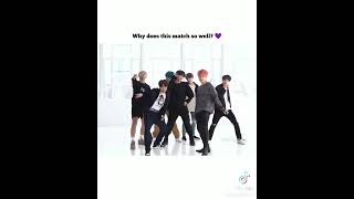 BTS matching fireball song [upl. by Jorrie30]