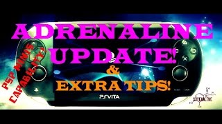 ADRENALINE Fix2 Update PSP Mini Guide on Transferring ISOCSO Change Game ID PSVita 360 [upl. by Ylyl]