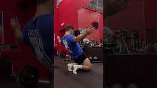 2 unassisted sissy squats during my rehab leg day [upl. by Hecht735]