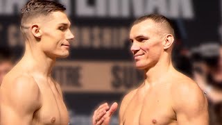 Chris BillamSmith vs Mateusz Masternak  FULL WEIGHIN amp FINAL FACEOFF  Sky Sports Boxing [upl. by Anidan]