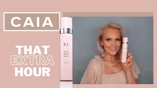 CAIA THAT EXTRA HOUR SETTINGSPRAY wear test och favoriter just nu [upl. by Risan]