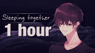 ASMR Sleep With Your Boyfriend1 Hoursoft breathing soundsno talking [upl. by Lledyl554]