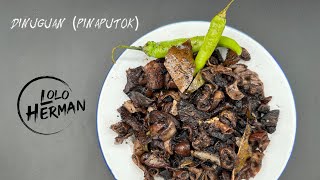 Dinuguan  pinaputok  Dinardaraan  toasted pork intestines [upl. by Minier82]