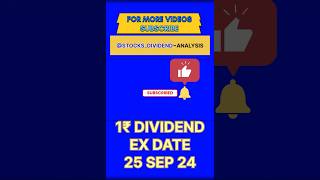 LATEST DIVIDEND ANNOUNCED SHARE WITH EX DATE ADTECH SYSTEMS km StocksDividendAnalysis 1₹DIVD [upl. by Aduh]